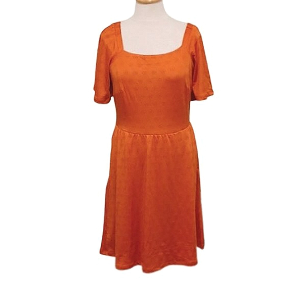 Market & Spruce Square Neck Pull On Dress NEW- Sz. Med